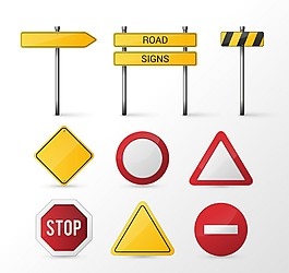 交通警示牌圖片_交通警示牌素材_交通警示牌模板免費(fèi)下載